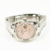 Rolex Datejust 126234 Pink "VI&IX" Diamond Dial Sep 2021