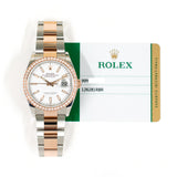 Rolex Datejust 126281RBR White Dial Feb 2019