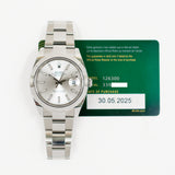 Rolex Datejust 126300 Silver Dial May 2025