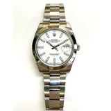 Rolex Datejust 126300 White Dial Jan 2018