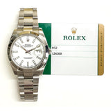 Rolex Datejust 126300 White Dial Jan 2018