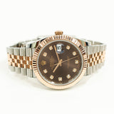 Rolex Datejust 126331G Chocolate Diamond Dial Nov 2018