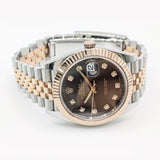 Rolex Datejust 126331 Chocolate Diamond Dial Apr 2017