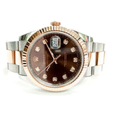 Rolex Datejust 126331 Chocolate Diamond Dial Jan 2018