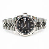 Rolex Datejust 126334G Black Diamond Dial Feb 2022