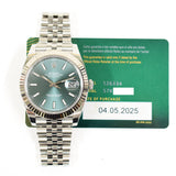 Rolex Datejust 126334 Mint Green Dial May 2025