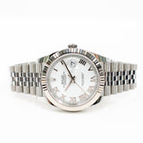 Rolex Datejust 126334 White Roman Dial Apr 2025 2