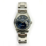 Rolex Datejust 16200 Blue Roman Dial Mar 2003