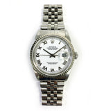 Rolex Datejust 16234 White Roman Dial
