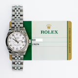 Rolex Datejust 178274G Meteorite Diamond Dial Jun 2018