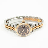 Rolex Datejust 179171 Chocolate "VI" Diamond Dial Mar 2015