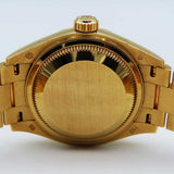 Rolex Datejust 28mm Yellow Gold 279178 Blue Tapestry Diamond Dial Mar 2022 - View 7