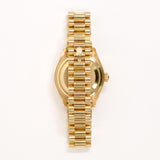 Rolex Datejust 28mm Yellow Gold 279178 Blue Tapestry Diamond Dial Mar 2022 - View 9