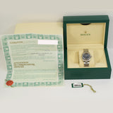 Rolex Datejust 31mm Steel 78240 Blue Roman Dial Jan 2002 - View 10
