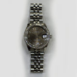 Rolex Datejust 31mm Steel and White Gold 178384 Dark Grey VI Diamond Dial Dec 2015 - View 1