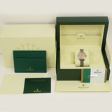 Rolex Datejust 31mm Steel and Yellow Gold 179384RBR Pink Diamond Dial Feb 2015 - View 12
