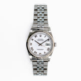 Rolex Datejust 36 16234 White Roman