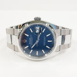 Rolex Datejust 36mm 126200 Blue Dial Mar 2025