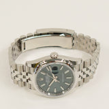 Rolex Datejust 36mm 126200 Mint Green Dial Nov 2022 - View 3