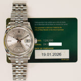 Rolex Datejust 36mm 126200 Silver Dial Jan 2026 - View 2