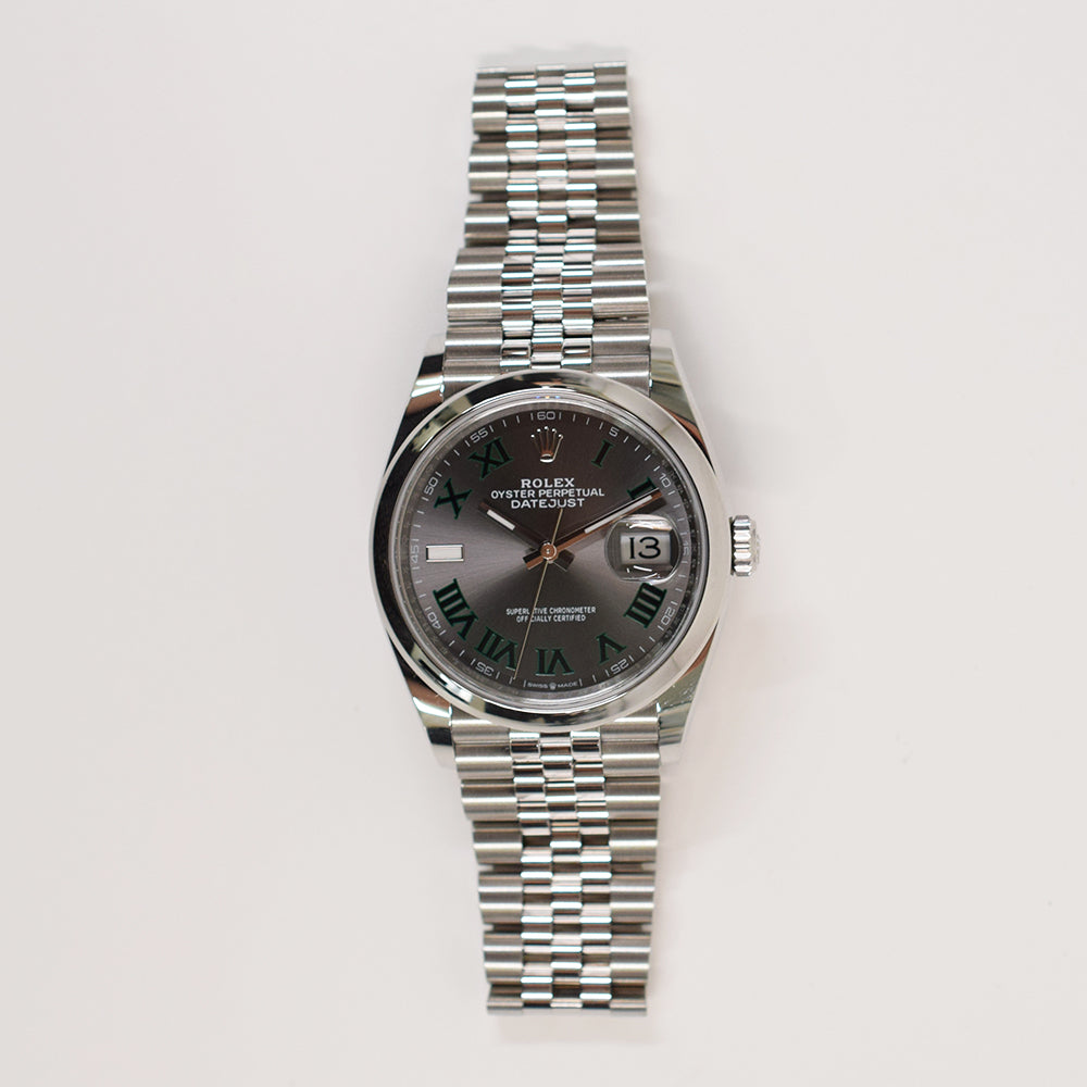 Rolex Datejust 36mm 126200 Wimbledon Dial Sep 2025 – CHRONONATION