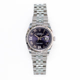 Rolex Datejust 36mm 126234 Purple VI IX Diamond Dial Sep 2025