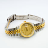Rolex Datejust 36mm 16233 Champagne Roman Dial May 1990