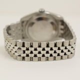 Rolex Datejust 36mm Steel and White Gold 116234 Silver Roman Dial Jun 2009 - View 4