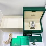 Rolex Datejust 36mm Steel and White Gold 126284RBR Silver VI&IX Diamond Dial Aug 2021 - View 12