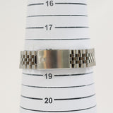 Rolex Datejust 36mm Steel and White Gold 16234 Mother of Pearl Arabic Dial Aug 1999 - View 9