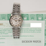 Rolex Datejust 36mm Steel and White Gold 16234 Mother of Pearl Arabic Dial Aug 1999 - View 2