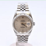 Rolex Datejust 36mm Steel and White Gold 16234 Silver Dial Feb 1994 - View 1