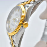 Rolex Datejust 36mm Steel and Yellow Gold 116233 White Roman Dial Oct 2012 - View 5