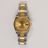 Rolex Datejust 36mm Steel and Yellow Gold 126233 Champagne Dial Jun 2021 - View 1