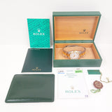 Rolex Datejust 36mm Steel and Yellow Gold 16203 White Roman Dial Oct 2003 - View 11