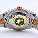 Rolex Datejust 36mm Steel and Yellow Gold 16233G Champagne Diamond Dial Dec 1995 - View 7
