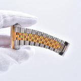 Rolex Datejust 36mm Steel and Yellow Gold 16233 Champagne Dial Sep 1999 - View 10