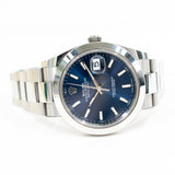Rolex Datejust 41mm 126300 Blue Dial Mar 2024