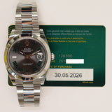 Rolex Datejust 41mm 126300 Wimbledon Dial May 2026 - View 2