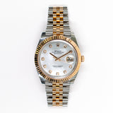 Rolex Datejust 41mm 126331NG MOP Diamond Dial May 2021