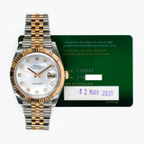 Rolex Datejust 41mm 126331NG MOP Diamond Dial May 2021