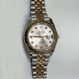 Rolex Datejust 41mm Steel and Everose Gold 126331 Sundust Diamond Dial Aug 2024 - View 1