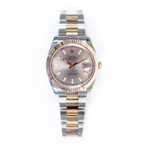 Rolex Datejust 41mm Steel and Rose Gold 126331 Sundust Dial Jun 2018
