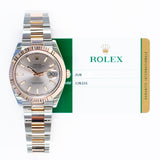 Rolex Datejust 41mm Steel and Rose Gold 126331 Sundust Dial Jun 2018