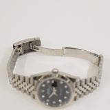 Rolex Datejust 41mm Steel and White Gold 126334 Black Diamond Dial Jul 2018 - View 7