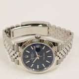 Rolex Datejust 41mm Steel and White Gold 126334 Blue Dial Apr 2026 - View 3