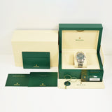 Rolex Datejust 41mm Steel and White Gold 126334 Mint Green Dial Apr 2023 - View 11