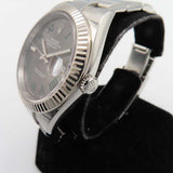 Rolex Datejust 41mm Steel and White Gold 126334 Wimbledon Dial Jun 2022 - View 4