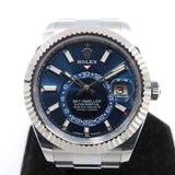 Rolex Datejust 41mm Steel and White Gold 336934 Blue Dial Mar 2026 - View 1