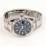 Rolex Datejust 41mm Steel and White Gold 336934 Blue Dial Mar 2026 - View 3